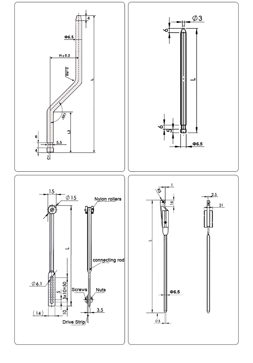 Box Transformer Station Pull Rod