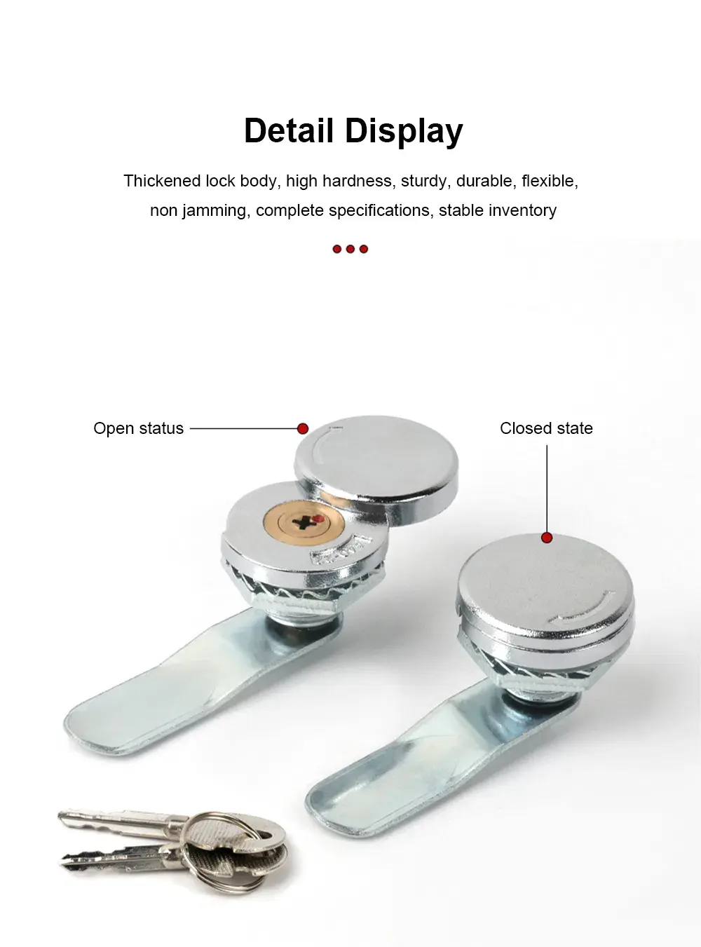 Cabinet Cylinder Lock