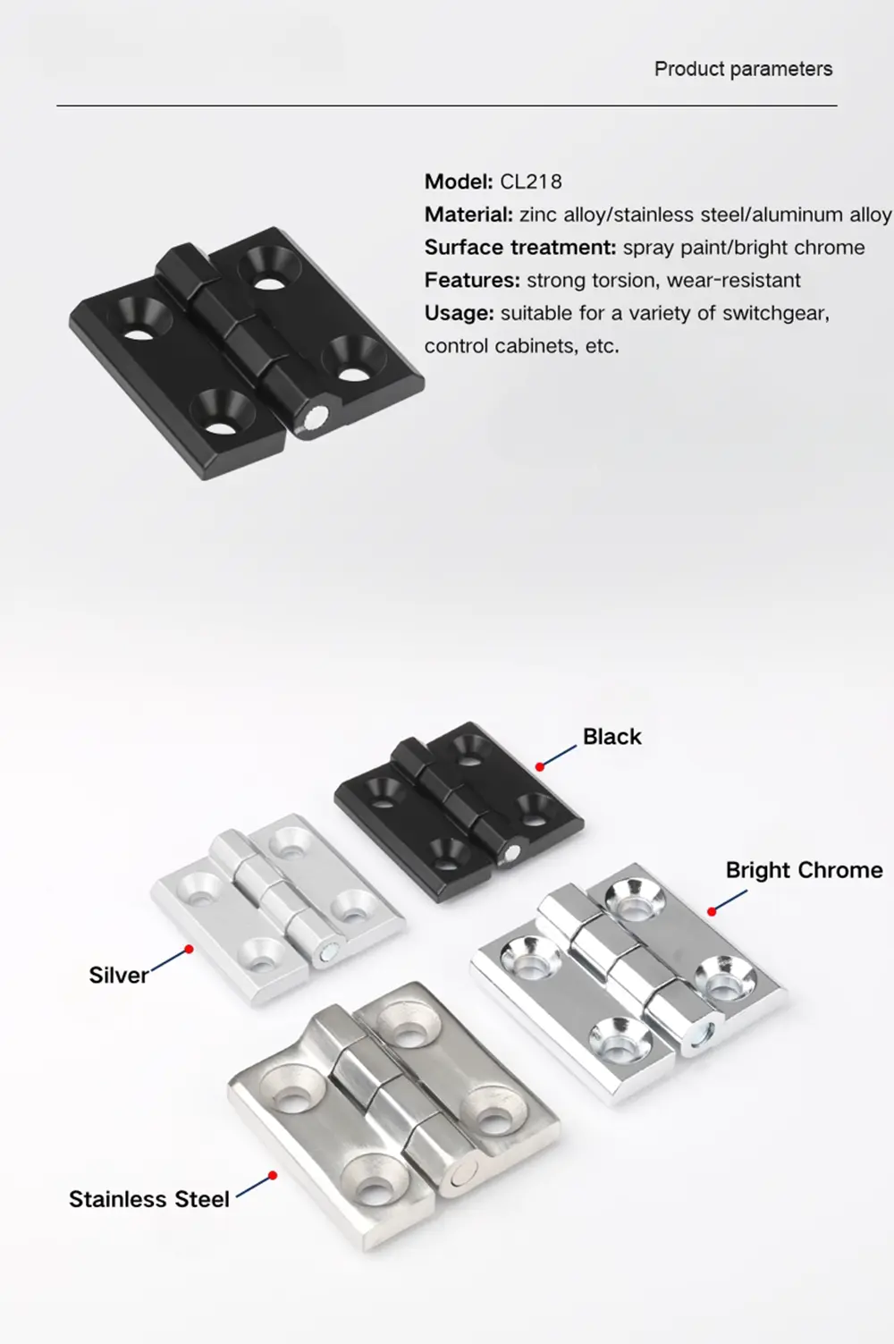 Hardware Industrial Hinges